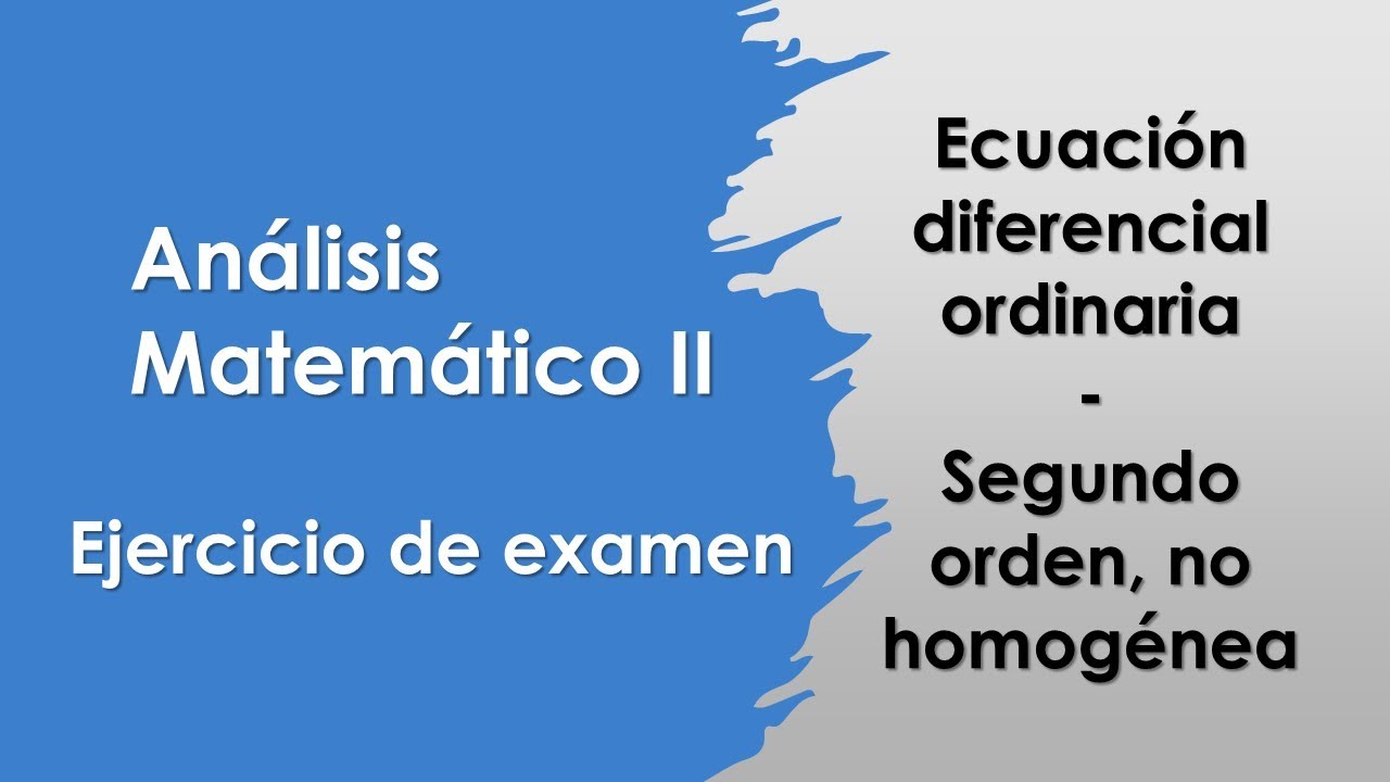 ecuaciones diferenciales